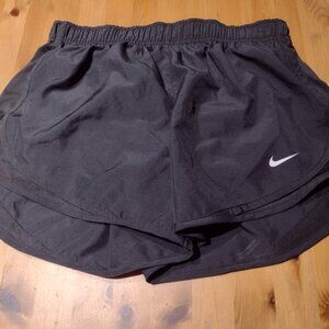Black Nike Tempo Running Shorts (Women's M)